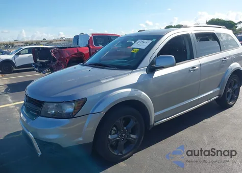 2018 Dodge Journey Crossroad from USA, damaged, VIN 3C4PDCGGXJT516278